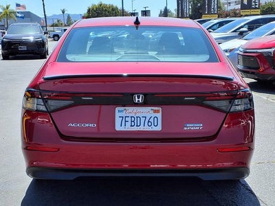 2024 Honda Accord Hybrid Sport