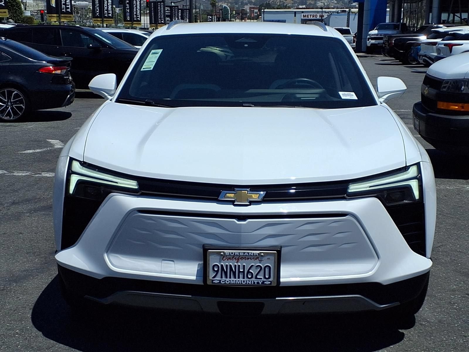 Used 2024 Chevrolet Blazer EV LT with VIN 3GNKDBRJ2RS262328 for sale in Burbank, CA