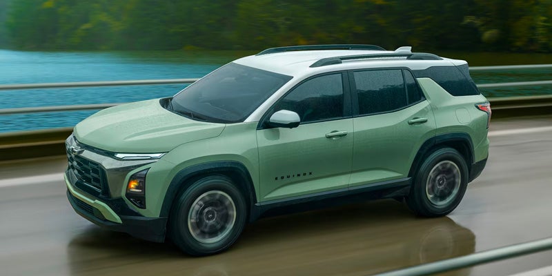 A green 2026 Chevrolet Equinox near Burbank, CA