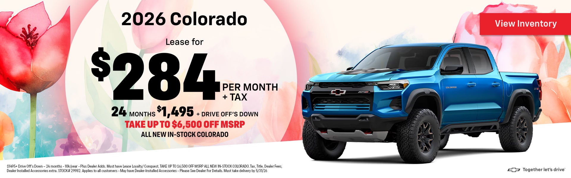 2026 Colorado lease offer