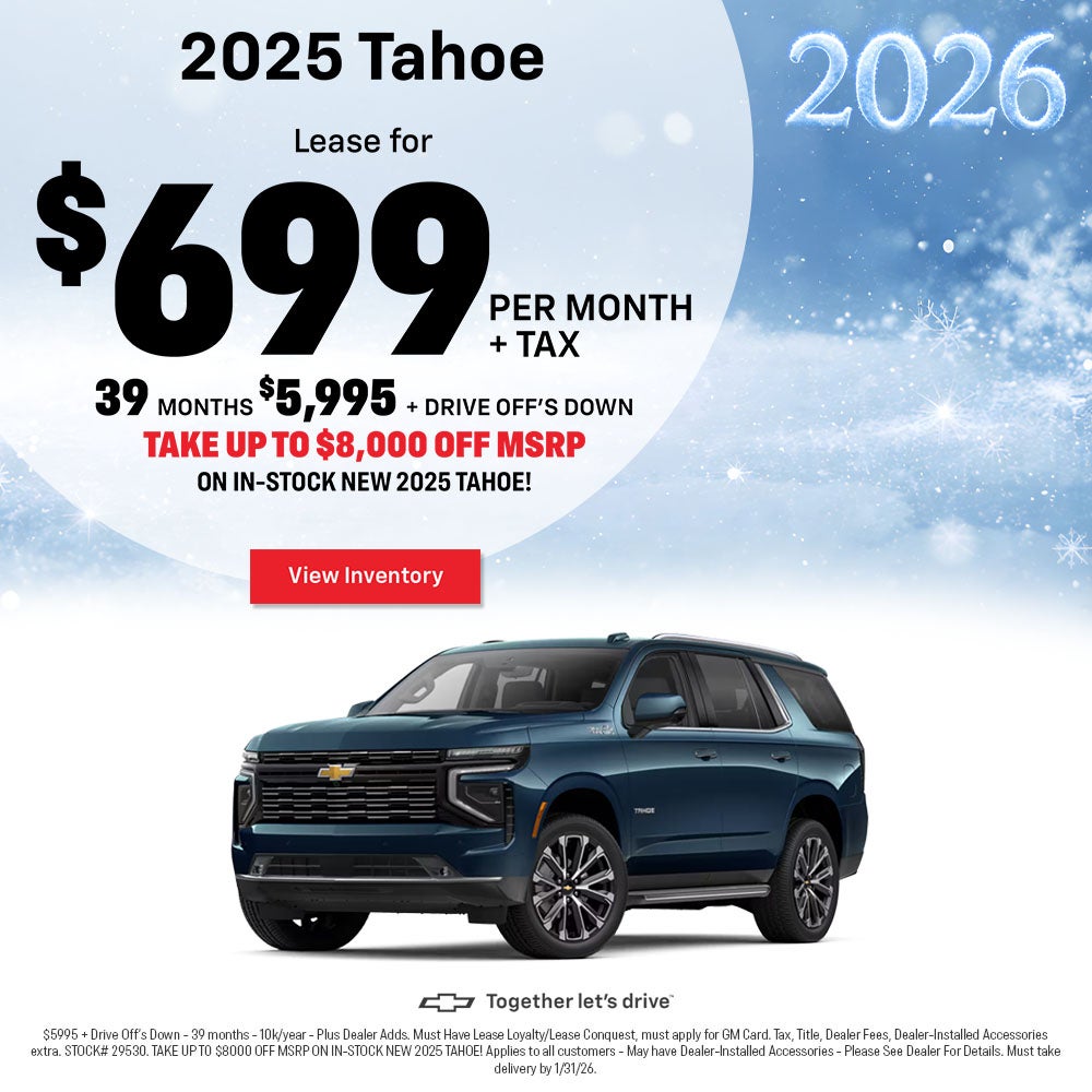 2025 Tahoe