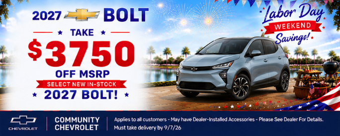 2027 Bolt